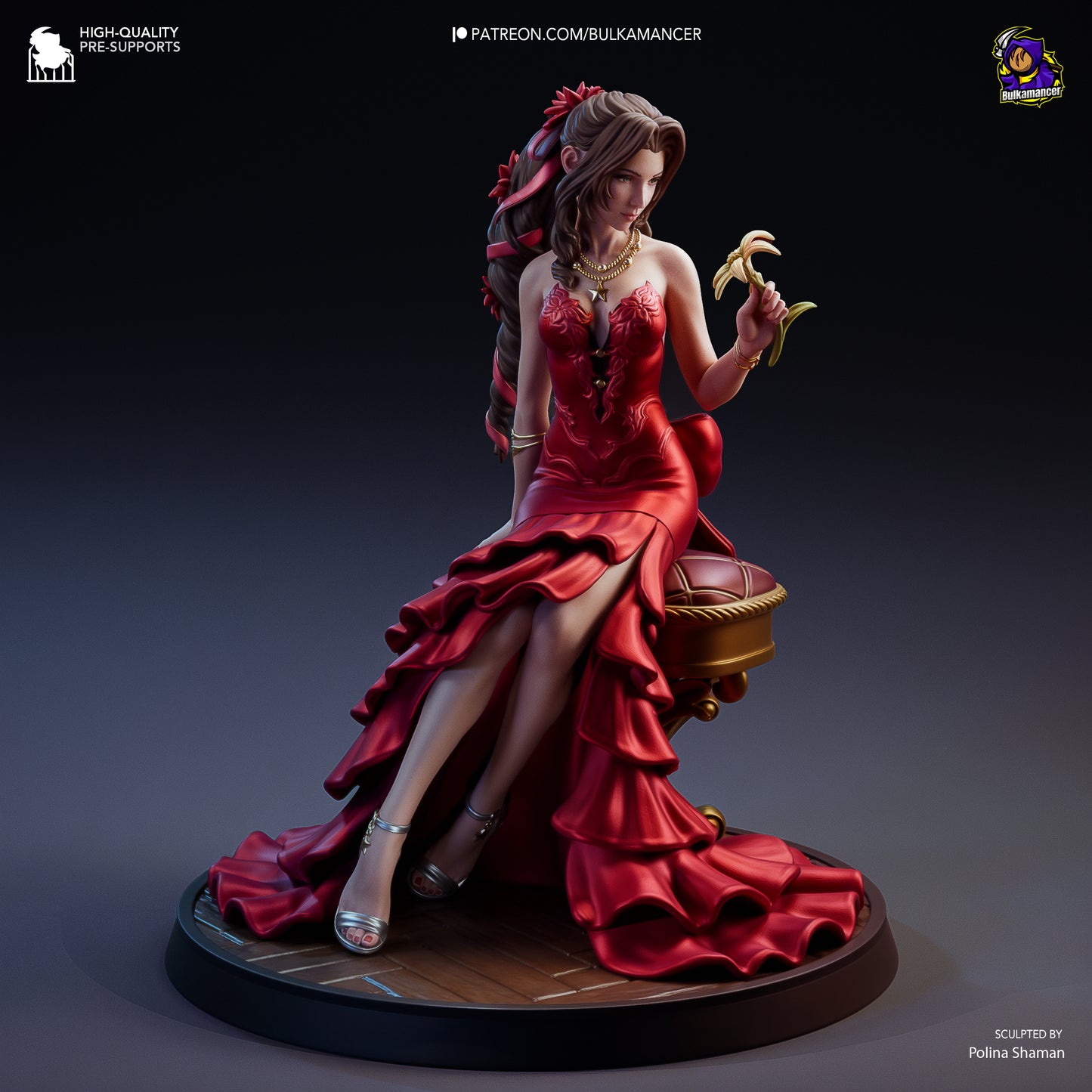 Flower Peddler | Resin Garage Kit Figure Game Fan Art | Bulkamancer Sculpts