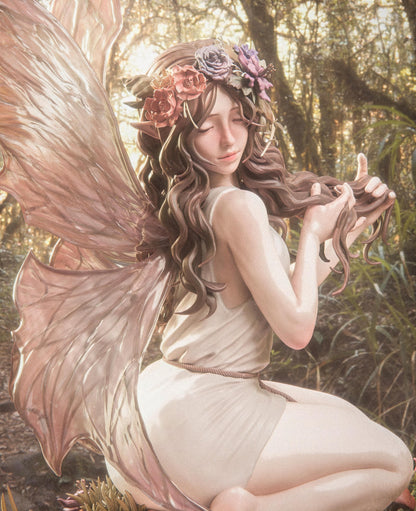 1:12 Fairy Blossom | Resin Garage Kit Original Character | CA 3D Studios