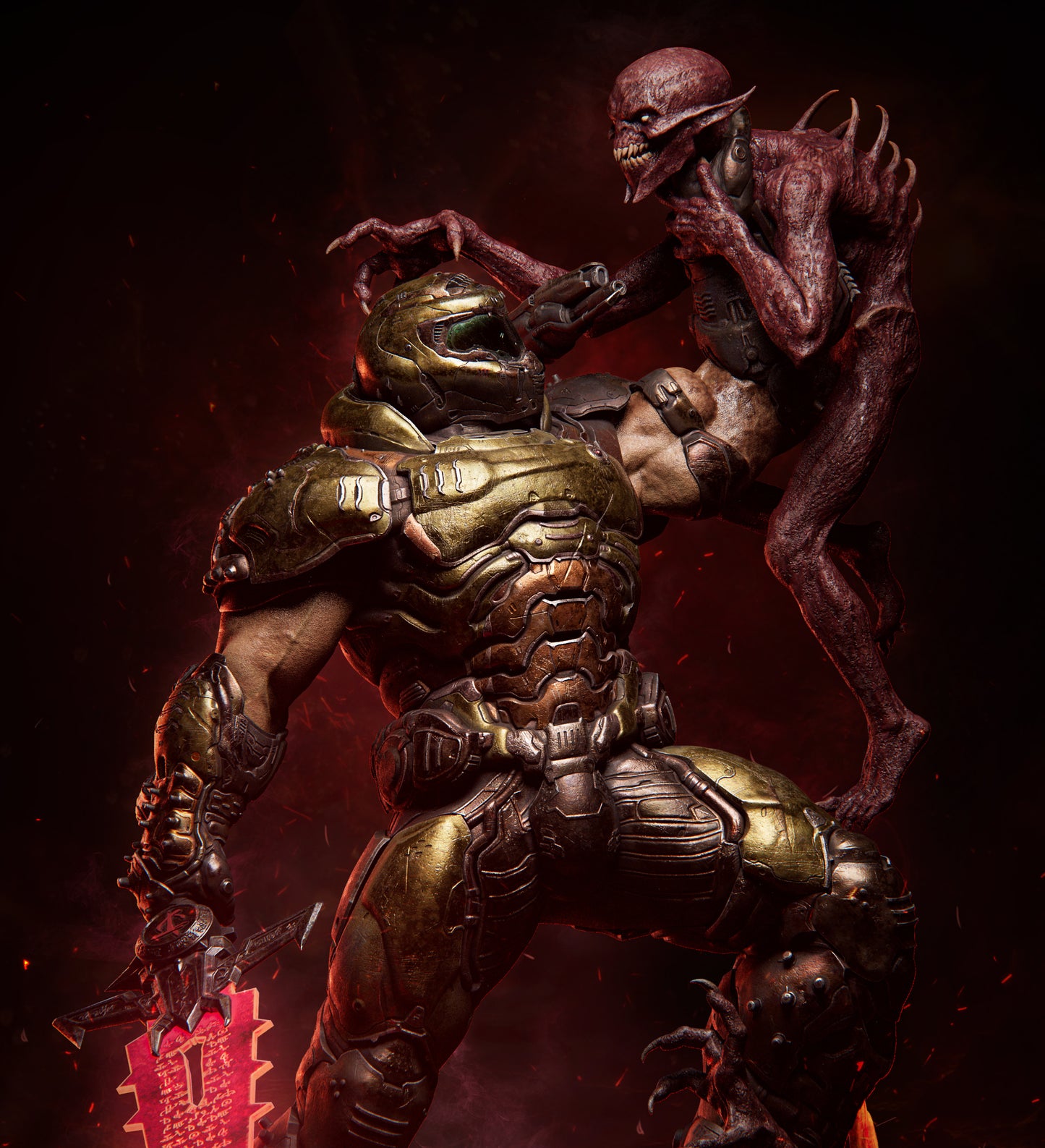 1:12 Hell Slayer | 3D Printed Resin Garage Kit Figure | CA 3D Studios