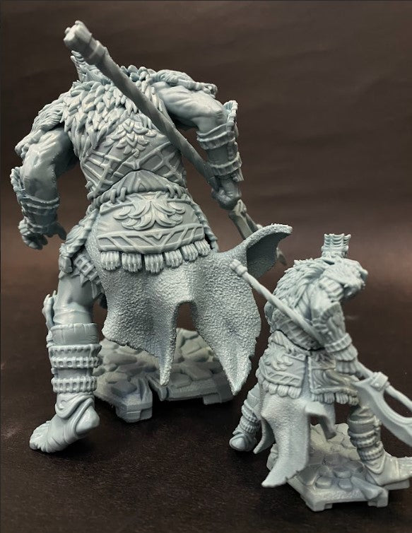 Champion Gumbear | D&D TTRPG Miniature | Dragun Studios