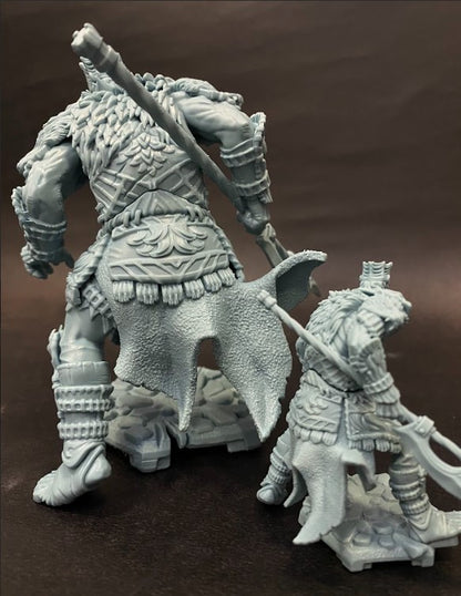 Champion Gumbear | D&D TTRPG Miniature | Dragun Studios