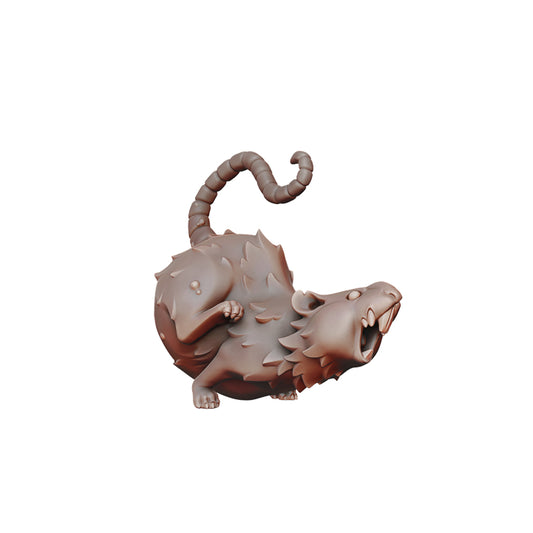 Giant Rat Full Set | D&D TTRPG Miniature | Manuel Boria