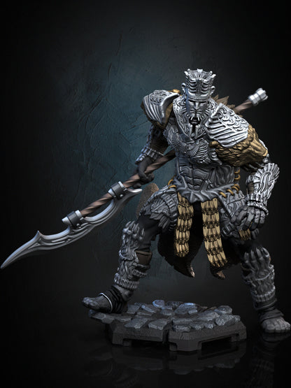 Champion Gumbear | D&D TTRPG Miniature | Dragun Studios