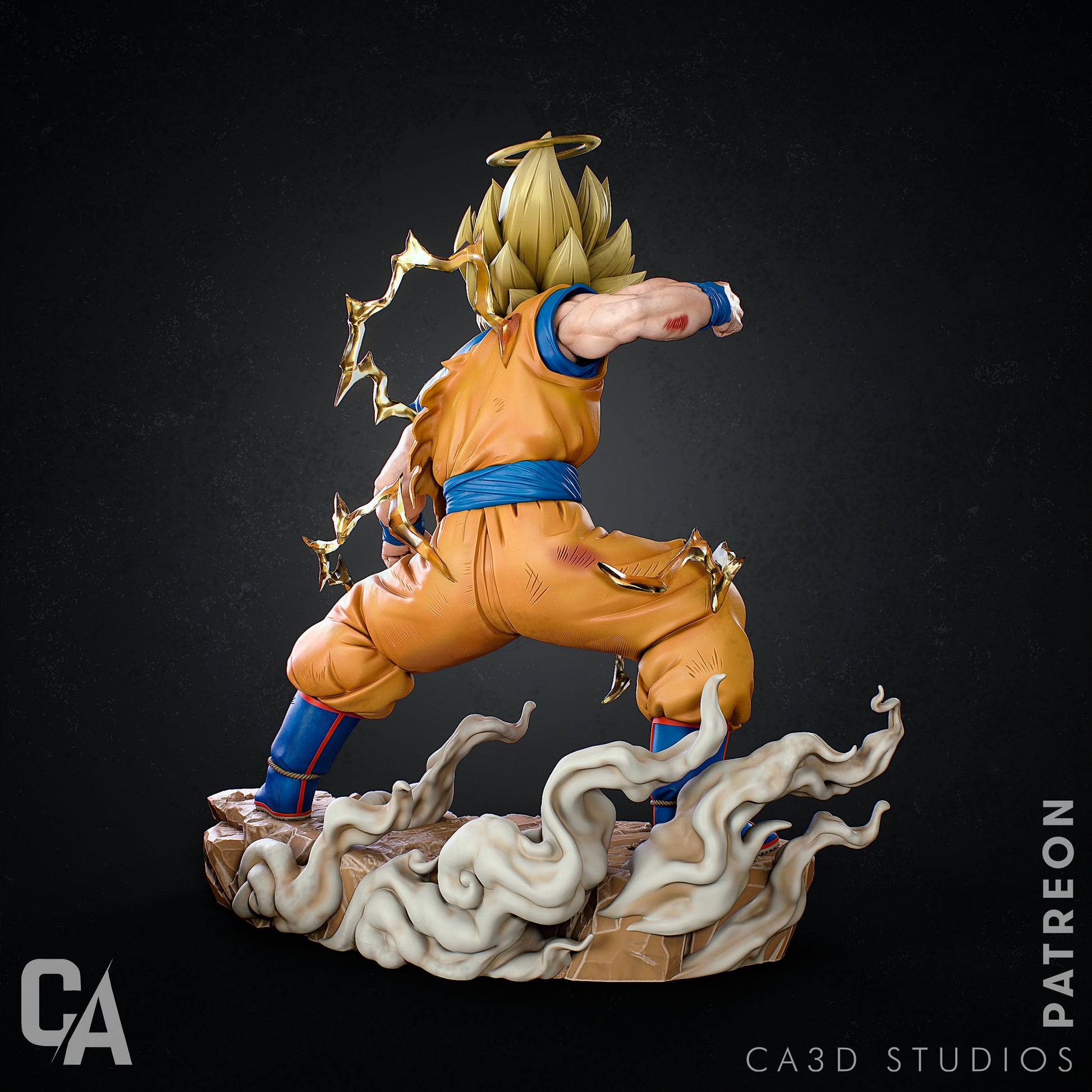 1:12 Last Limit Shattered | 3D Printed Resin Garage Kit Figure | CA 3D Studios