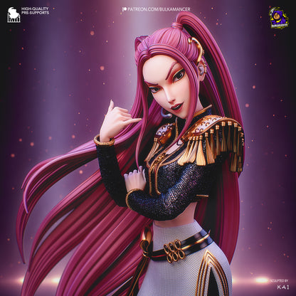 Golden Dancer | Resin Garage Kit Figure Game Fan Art | Bulkamancer Sculpts