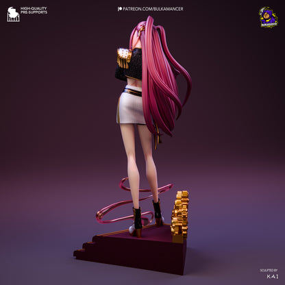 Golden Dancer | Resin Garage Kit Figure Game Fan Art | Bulkamancer Sculpts