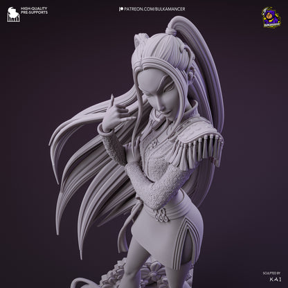 Golden Dancer | Resin Garage Kit Figure Game Fan Art | Bulkamancer Sculpts