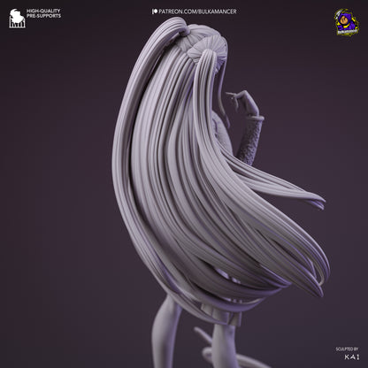 Golden Dancer | Resin Garage Kit Figure Game Fan Art | Bulkamancer Sculpts