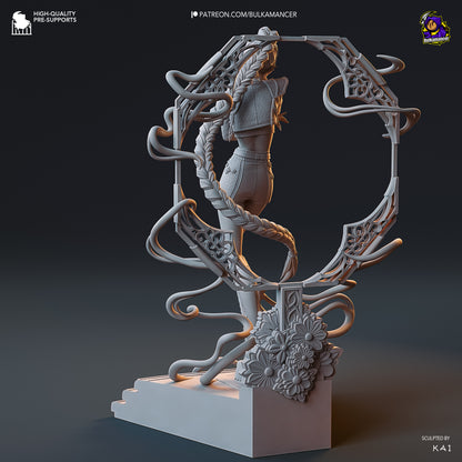 Golden Vocalist | Resin Garage Kit Figure Game Fan Art | Bulkamancer Sculpts