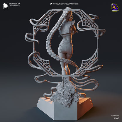 Golden Vocalist | Resin Garage Kit Figure Game Fan Art | Bulkamancer Sculpts
