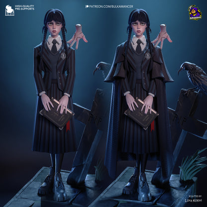 Gothic Daughter | Resin Garage Kit Figure | Bulkamancer Sculpts