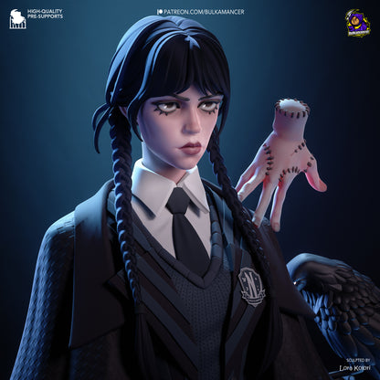 Gothic Daughter | Resin Garage Kit Figure | Bulkamancer Sculpts