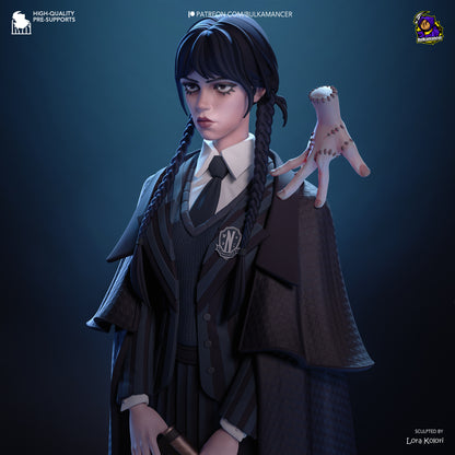 Gothic Daughter | Resin Garage Kit Figure | Bulkamancer Sculpts