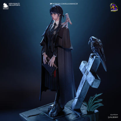 Gothic Daughter | Resin Garage Kit Figure | Bulkamancer Sculpts