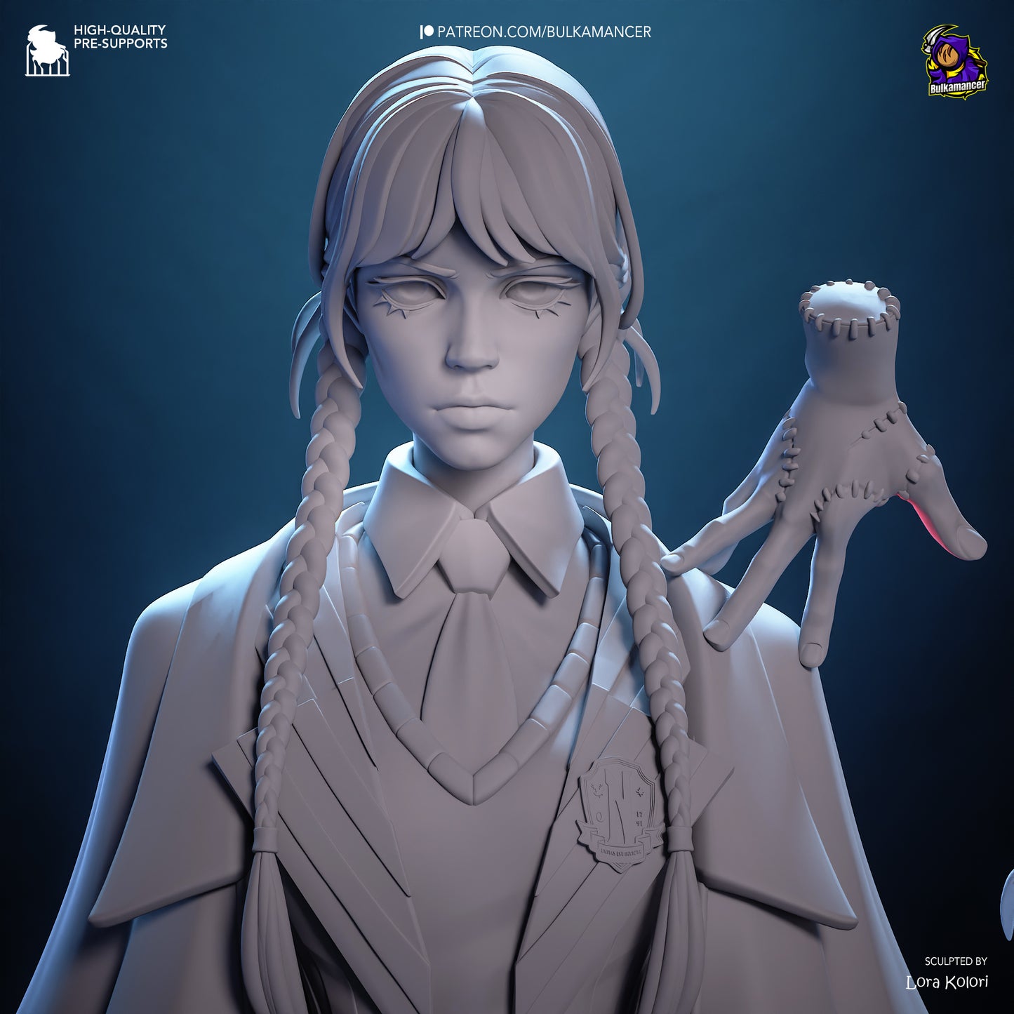 Gothic Daughter | Resin Garage Kit Figure | Bulkamancer Sculpts