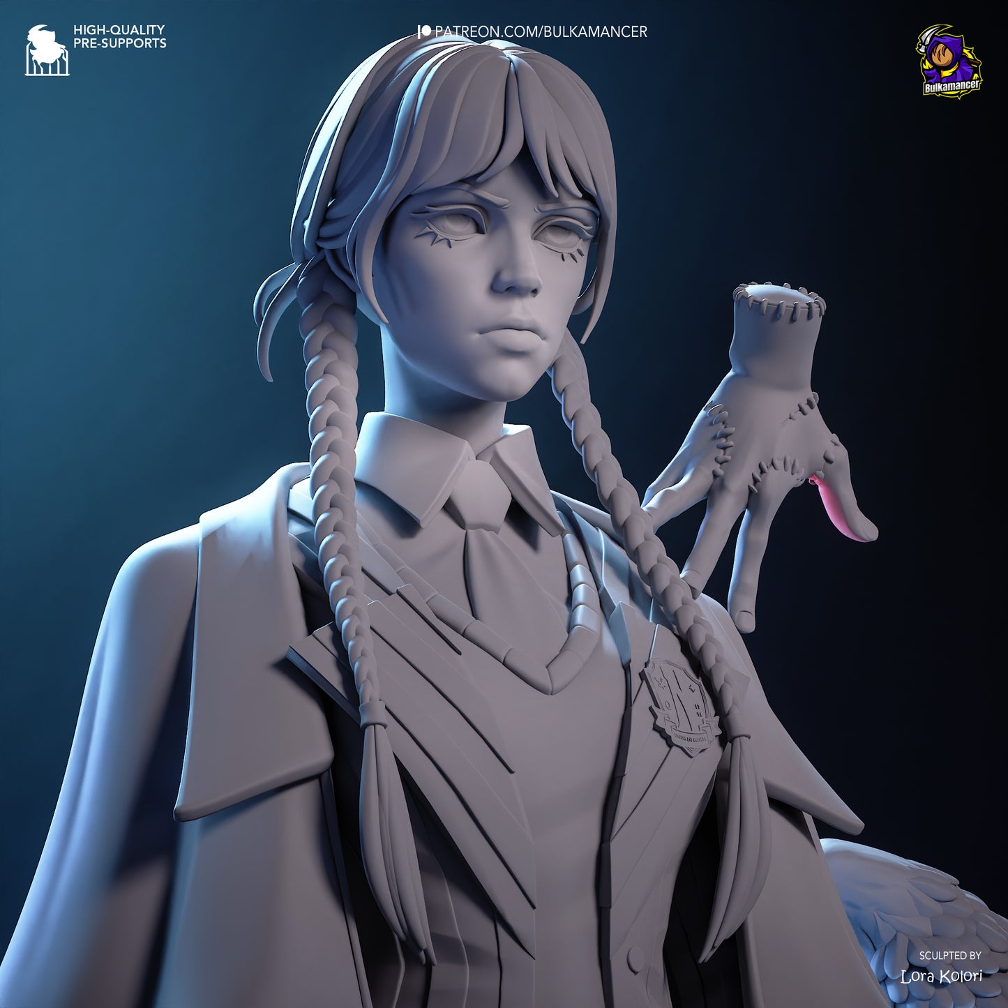 Gothic Daughter | Resin Garage Kit Figure | Bulkamancer Sculpts