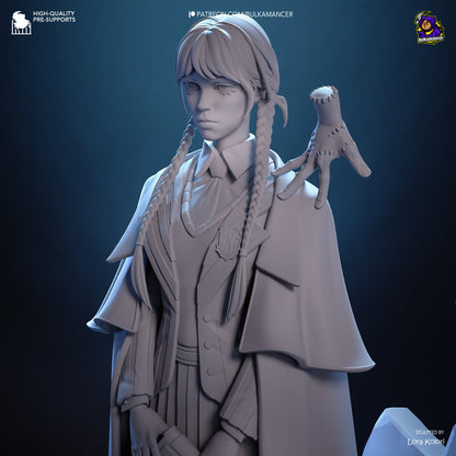 Gothic Daughter | Resin Garage Kit Figure | Bulkamancer Sculpts