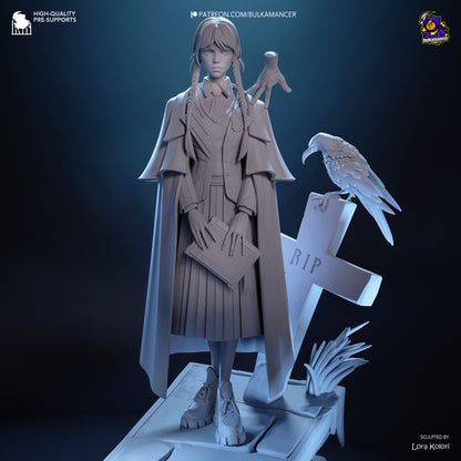 Gothic Daughter | Resin Garage Kit Figure | Bulkamancer Sculpts