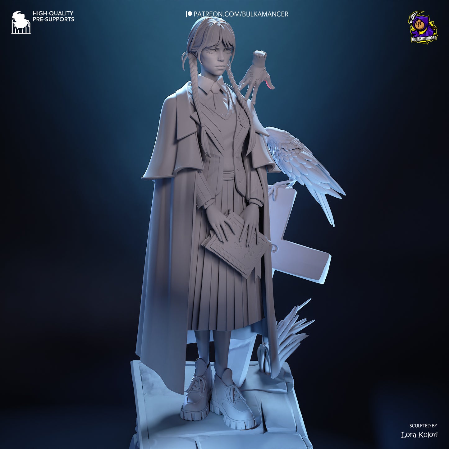 Gothic Daughter | Resin Garage Kit Figure | Bulkamancer Sculpts