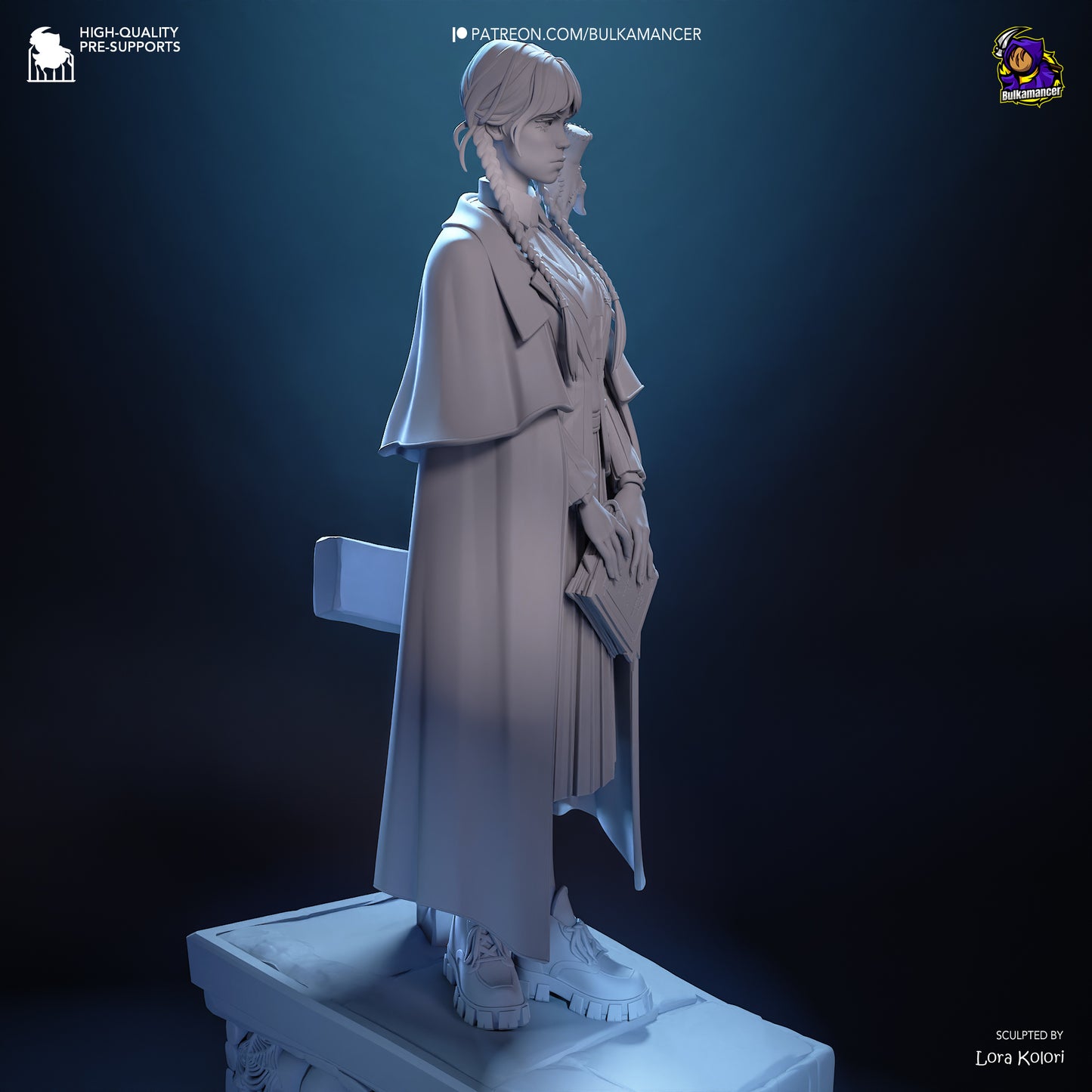 Gothic Daughter | Resin Garage Kit Figure | Bulkamancer Sculpts