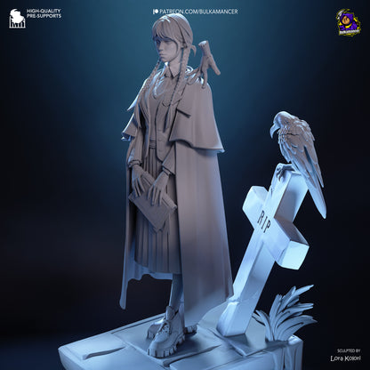 Gothic Daughter | Resin Garage Kit Figure | Bulkamancer Sculpts