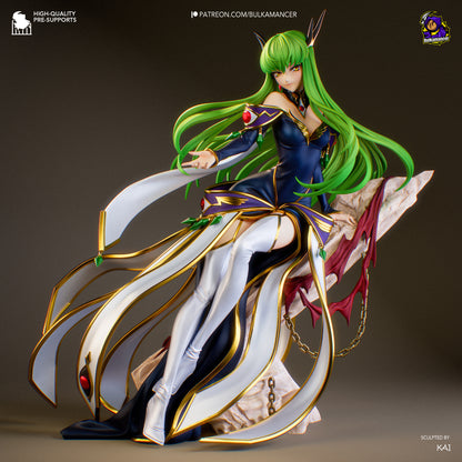 Green Witch | Resin Garage Kit Figure | Bulkamancer Sculpts