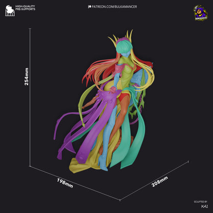 Green Witch | Resin Garage Kit Figure | Bulkamancer Sculpts