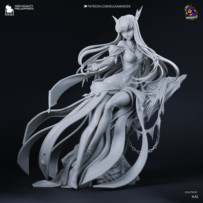 Green Witch | Resin Garage Kit Figure | Bulkamancer Sculpts