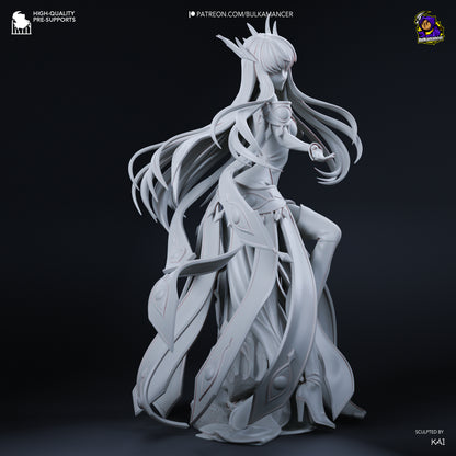 Green Witch | Resin Garage Kit Figure | Bulkamancer Sculpts