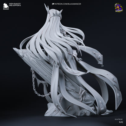 Green Witch | Resin Garage Kit Figure | Bulkamancer Sculpts