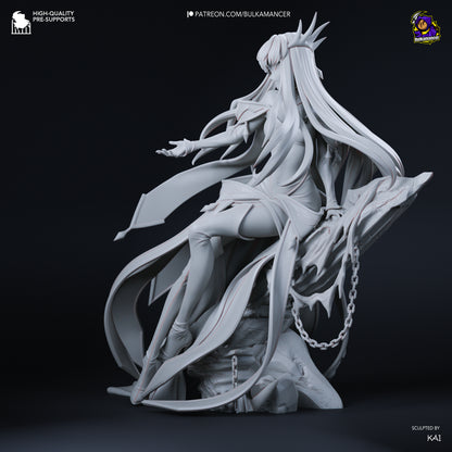 Green Witch | Resin Garage Kit Figure | Bulkamancer Sculpts
