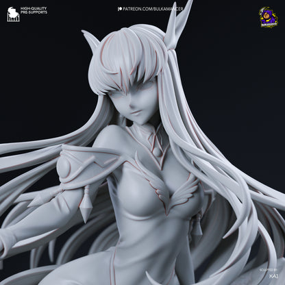 Green Witch | Resin Garage Kit Figure | Bulkamancer Sculpts