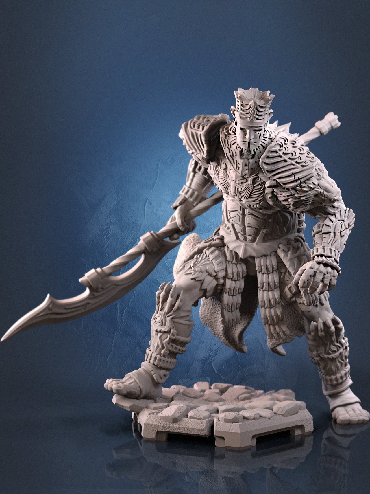 Champion Gumbear | D&D TTRPG Miniature | Dragun Studios