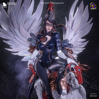 Bruja Pistolera | Figura de Resina de Garaje | Esculturas de Bulkamancer