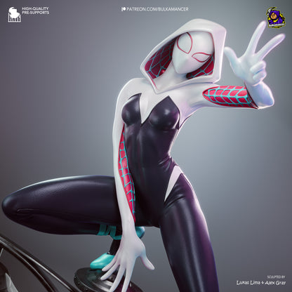 Gymnast Spider | Resin Garage Kit Figure | Bulkamancer Sculpts