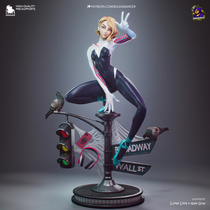 Gymnast Spider | Resin Garage Kit Figure | Bulkamancer Sculpts