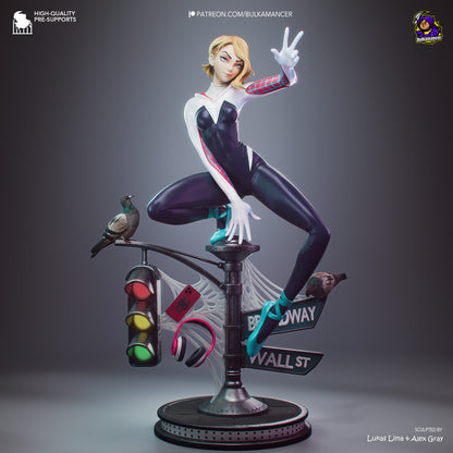 Gymnast Spider | Resin Garage Kit Figure | Bulkamancer Sculpts