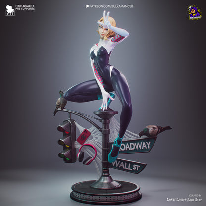Gymnast Spider | Resin Garage Kit Figure | Bulkamancer Sculpts