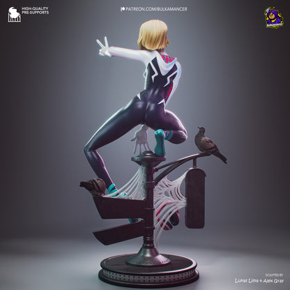 Gymnast Spider | Resin Garage Kit Figure | Bulkamancer Sculpts