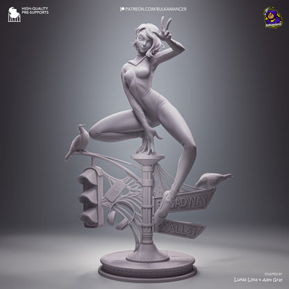 Gymnast Spider | Resin Garage Kit Figure | Bulkamancer Sculpts