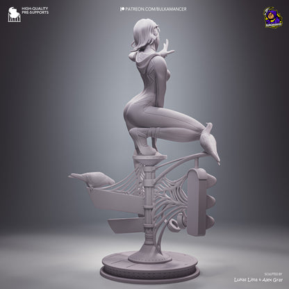 Gymnast Spider | Resin Garage Kit Figure | Bulkamancer Sculpts
