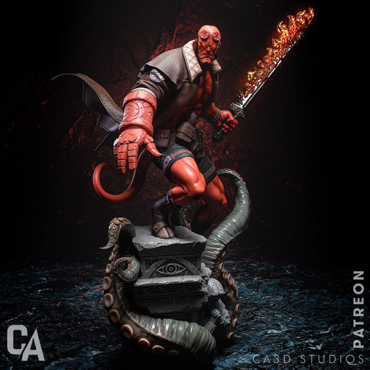 1:12 Child of Hell | 3D Printed Resin Garage Kit Figure | CA 3D Studios