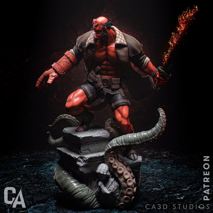 1:12 Child of Hell | 3D Printed Resin Garage Kit Figure | CA 3D Studios