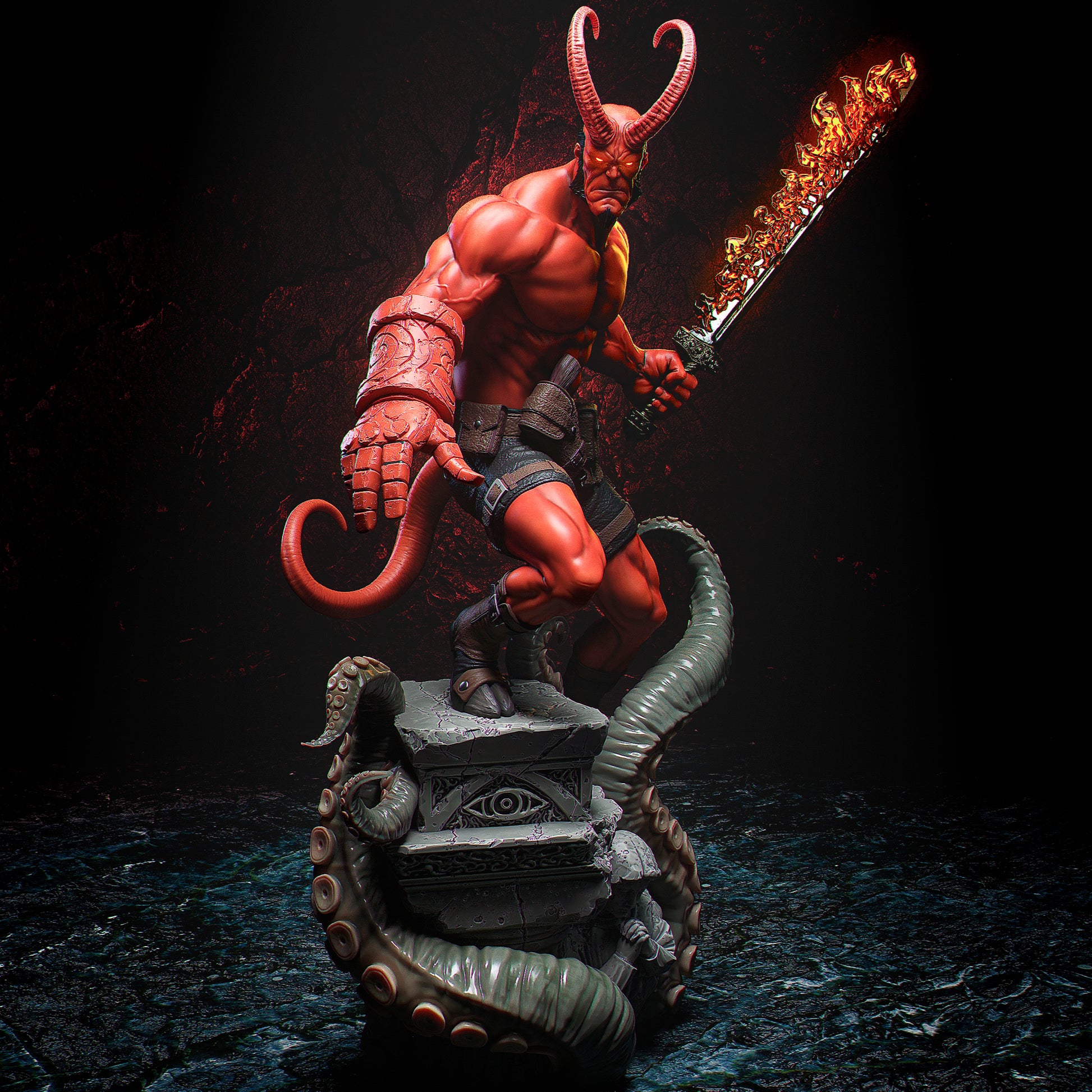 1:12 Child of Hell | 3D Printed Resin Garage Kit Figure | CA 3D Studios