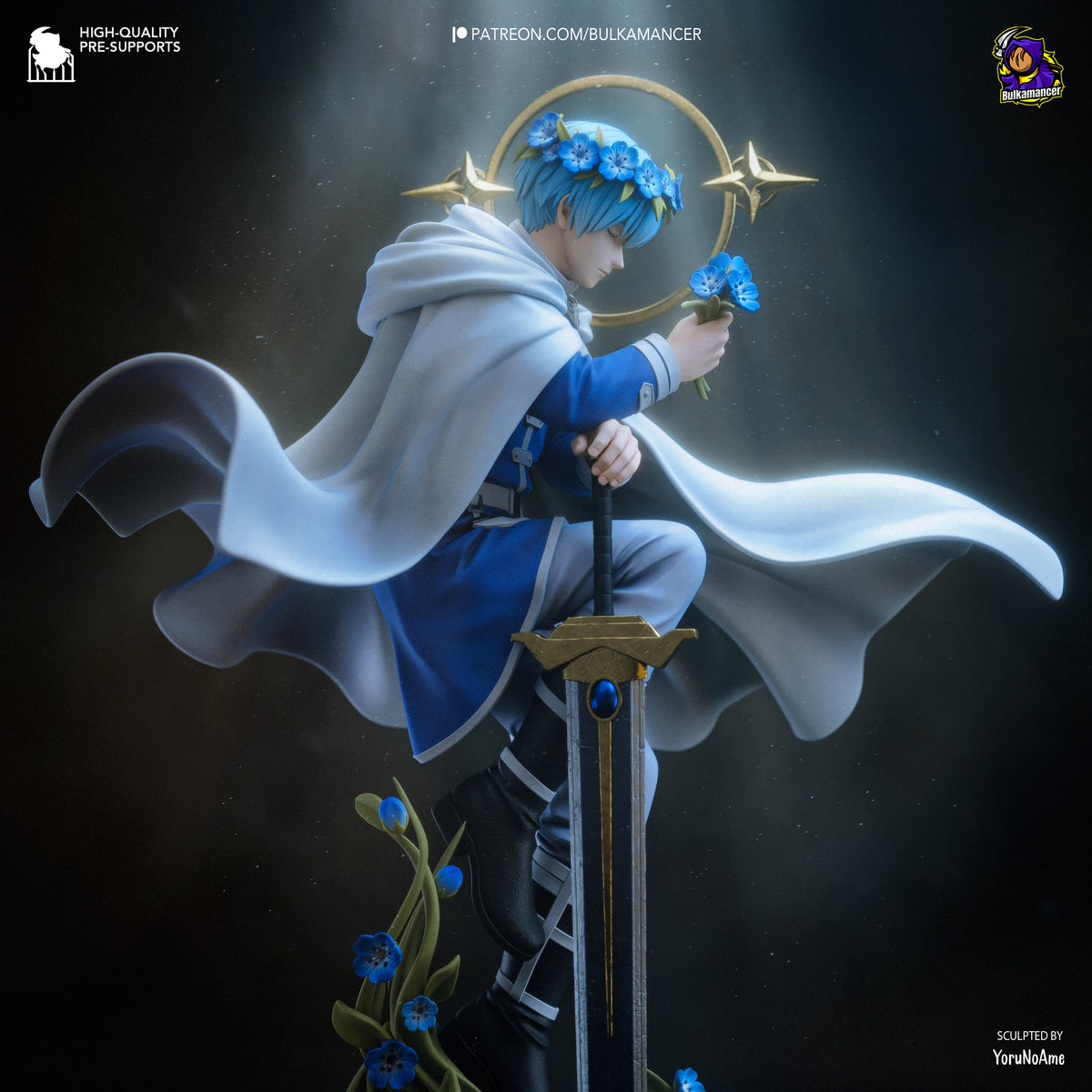 Heavenly Hero | Resin Garage Kit Figure | Bulkamancer Sculpts