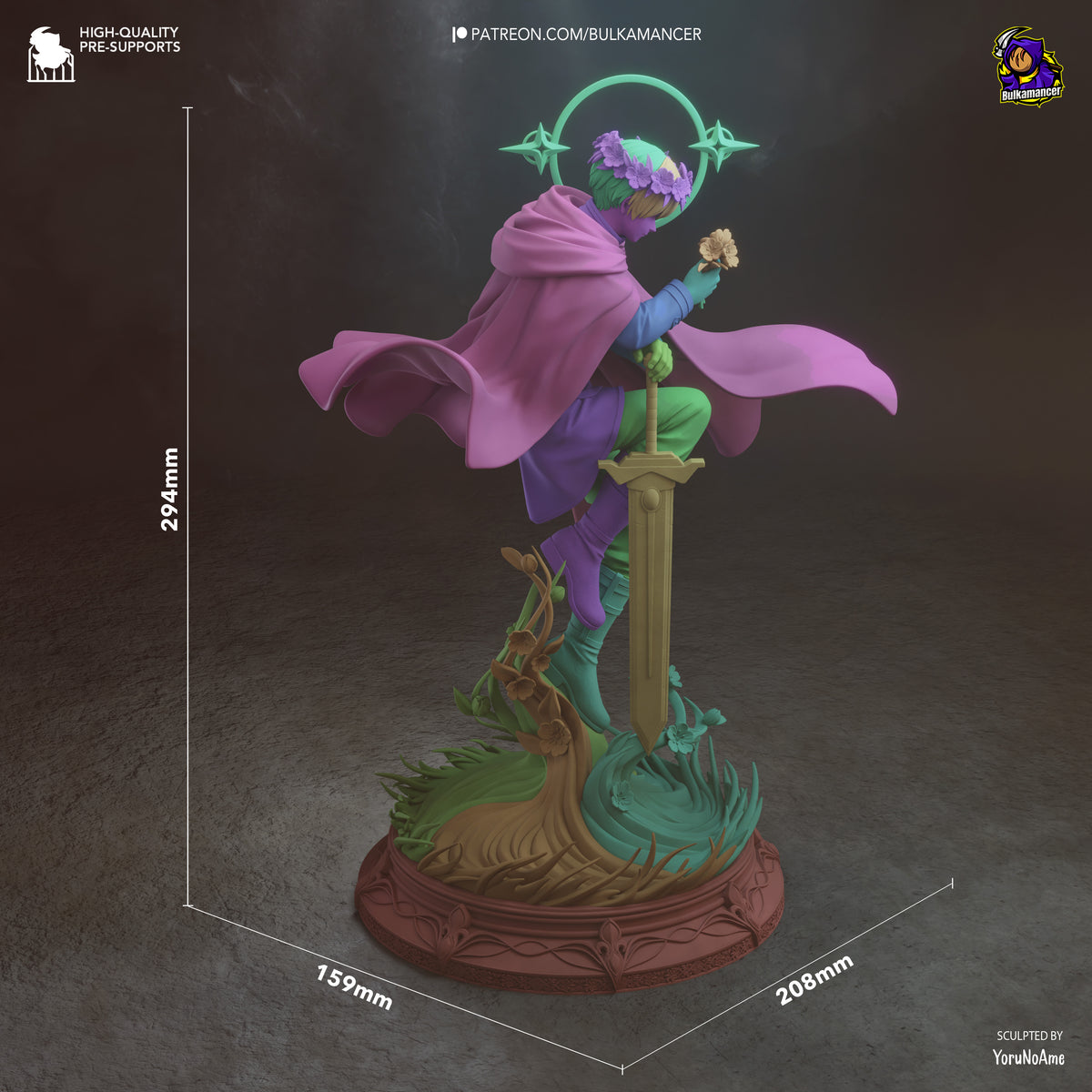 Heavenly Hero | Resin Garage Kit Figure | Bulkamancer Sculpts