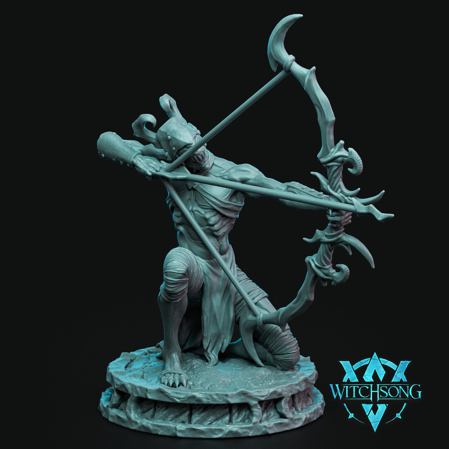 The Hellforged Warband | Tabletop Gaming Mini or Bust | D&D TTRPG Monster Miniature Statue | Witchsong Miniatures