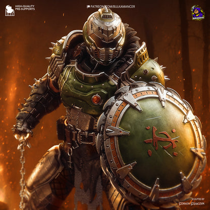 Hellwalker | Resin Garage Kit Figure Game Fan Art | Bulkamancer Sculpts