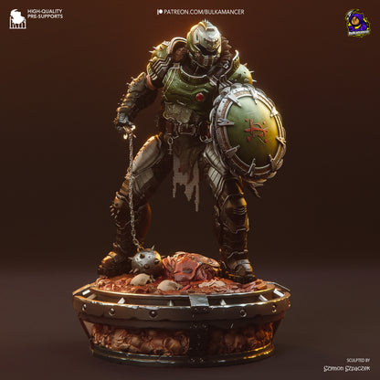 Hellwalker | Resin Garage Kit Figure Game Fan Art | Bulkamancer Sculpts