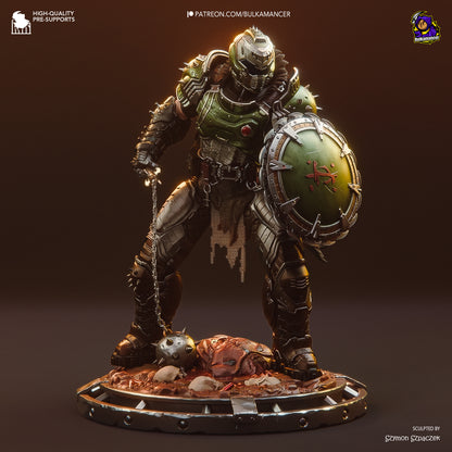 Hellwalker | Resin Garage Kit Figure Game Fan Art | Bulkamancer Sculpts